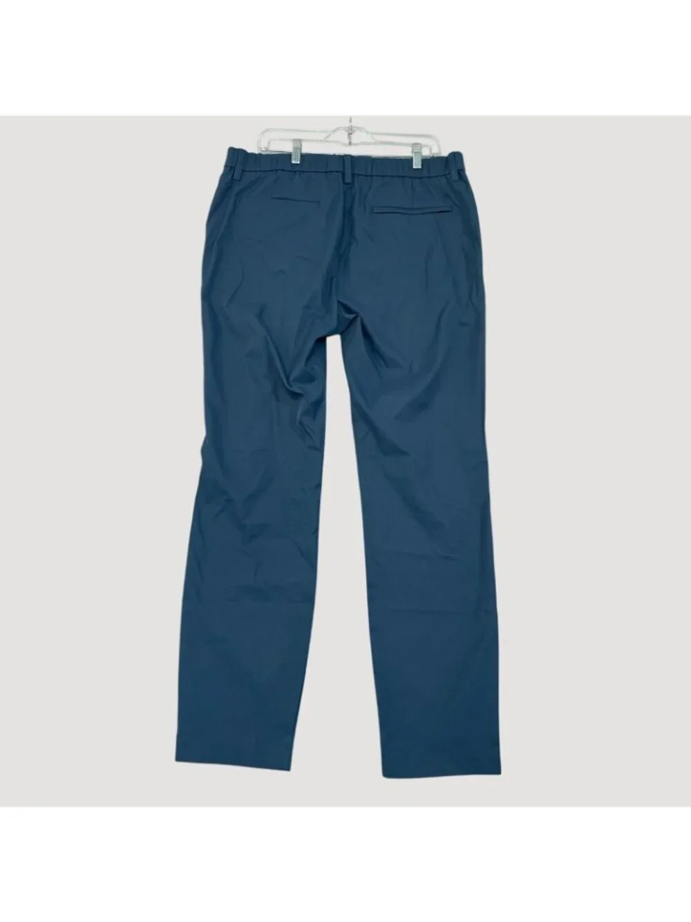 NWOT Banana Republic Commuter Tech Pants Men's 38x34 Navy Blue Flat Front